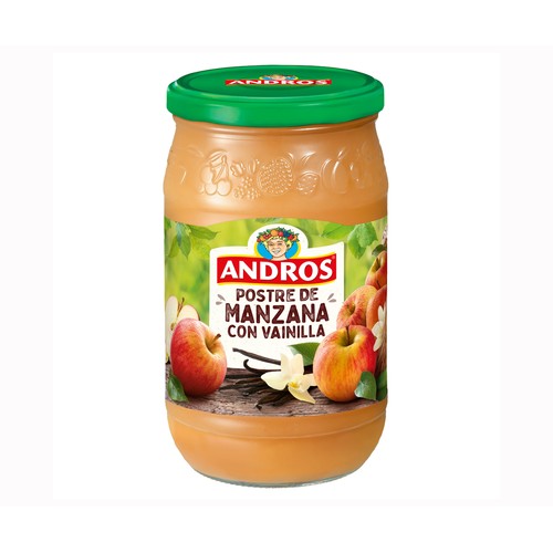 ANDROS Compota de manzana-vainilla 750 g.