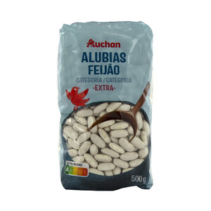 Imagen de PRODUCTO ALCAMPO Alubia blanca tipo riñón de categoria extra paquete de 500 g.