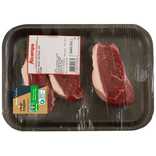 ALCAMPO CULTIVAMOS LO BUENO Bandeja de picaña de añojo Angus de origen nacional