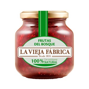 Mermelada de frutas del bosque 100 % natural 280 g.
