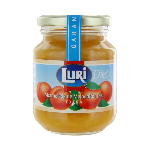 Mermelada de melocotón sin azúcar añadido DIET de LURI 280 gr,