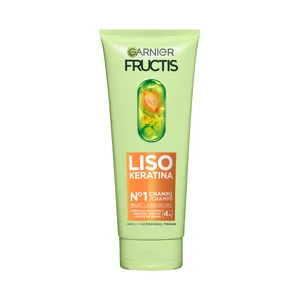 FRUCTIS Liso keratina nº1 de Garnier Champú alisador para cabellos encrespados 200 ml.