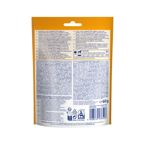 VITAKRAFT Snack de perro vitagoodies movilidad 60gr