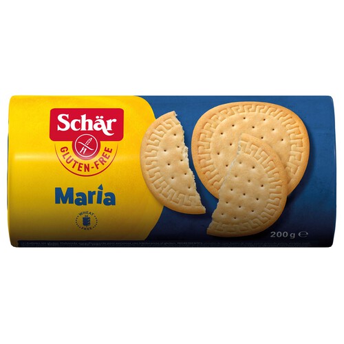 Galletas María sin gluten SCHÄR, 200 g.