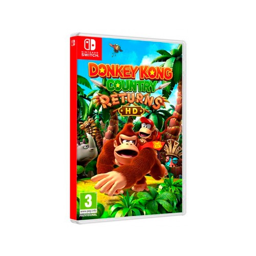 Donkey Kong Country Returns, NINTENDO SWITCH. PEGI +3