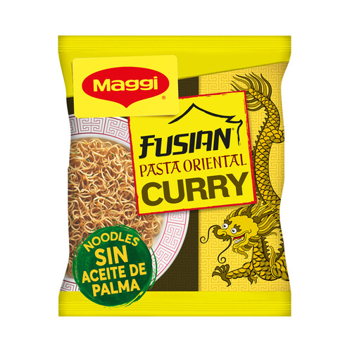 MAGGI Fusion Pasta oriental (noodles) al curry sobre 71 g.