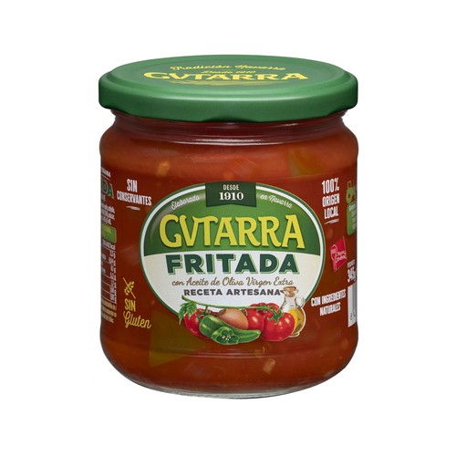 GUTARRA Fritada de tomate con aceite de oliva virgen extra 580gr