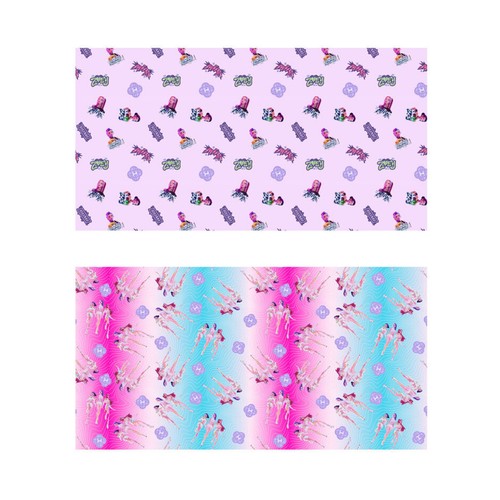 K-POP Papel de regalo Demon Hunters Stationery, modelos surtidos. SAFTA.