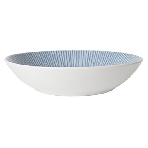 Vajilla porcelana 12 piezas azul electra. SANTA CLARA