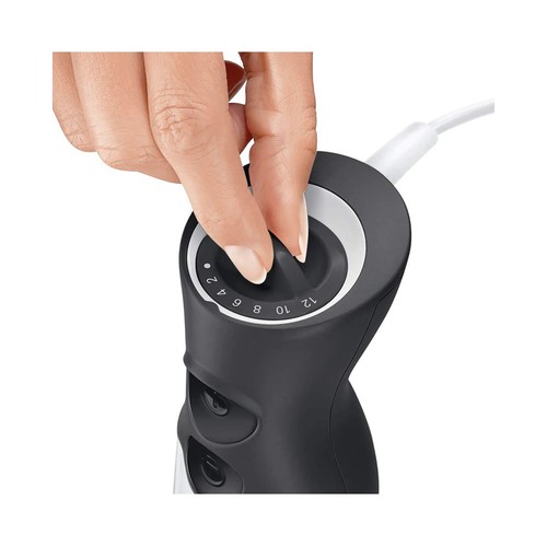 Batidora de mano BOSCH ErgoMixx MS6CA4150, 800W, velocidad variable, incluye picador, levantaclaras y vaso
