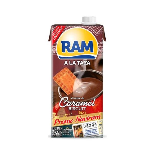 RAM Chocolate a la taza caramel biscuit 1 l.