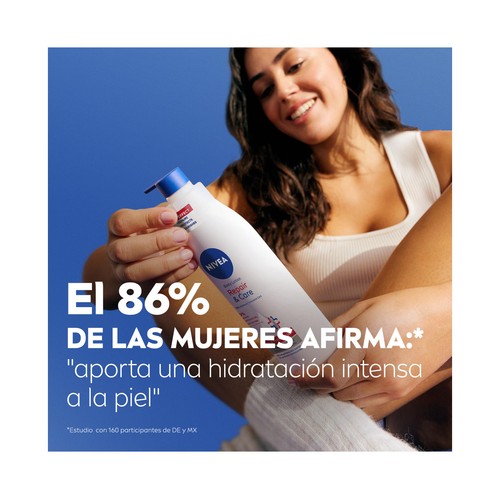 NIVEA Repara & cuida Loción corporal (body milk) hidratación intensa, para pieles secas y muy secas 400 ml.