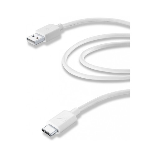 Cable Usb a Usb Type-C CELLULAR LINE, longitud 2M.
