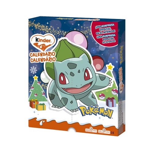 KINDER Calendario Pokémon 198 g.