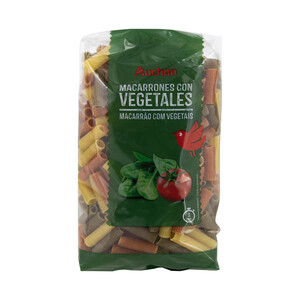 Imagen de PRODUCTO ALCAMPO Macarrones con vegetales de paquete 500 g.
