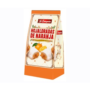 Imagen de LA ESTEPEÑA Hojaldradas rellenas de naranja 400 g.
