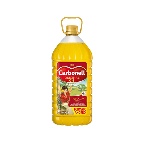 CARBONELL Aceite de oliva suave garrafa de 5 l.