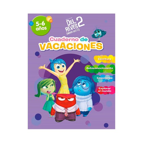 Inside out 2. Cuaderno de vacaciones (5-6 años), cuaderno de actividades. CLIPER