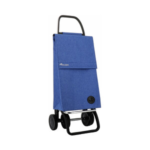 Imagen de Carro de compra con chasis de aluminio con bolsa y bolsillo, capacidad de 44 litros, 4 ruedas, ROLSER Paris.