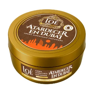LOÉ Atardecer en Dubai Crema hidratante perfumada con aceite de almendra 200 ml.