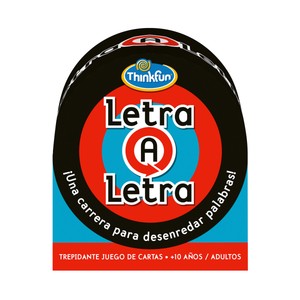 Imagen de Letra a Letra en Español, una carrera para desenredar palabras, Juego de Mesa +10 Años, THINKFUN