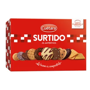 CUÉTARA Surtido de galletas 420 g.