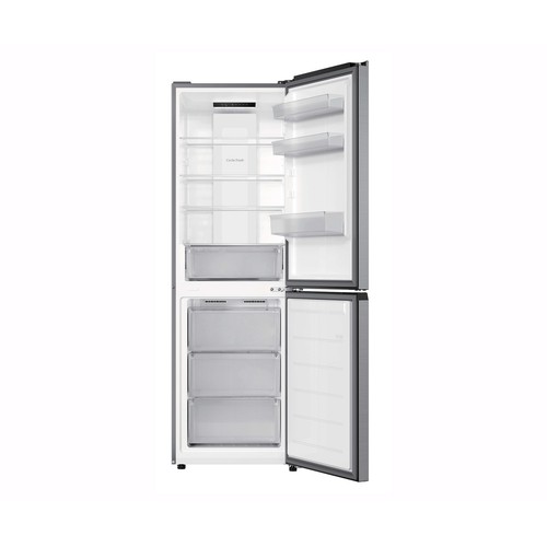 Frigorífico combi 185cm CANDY CNCQ2T6S18DX INOX, No Frost, clasificación energética: D, H: 185cm, A: 59,5cm, F: 59,9cm, capacidad total: 315