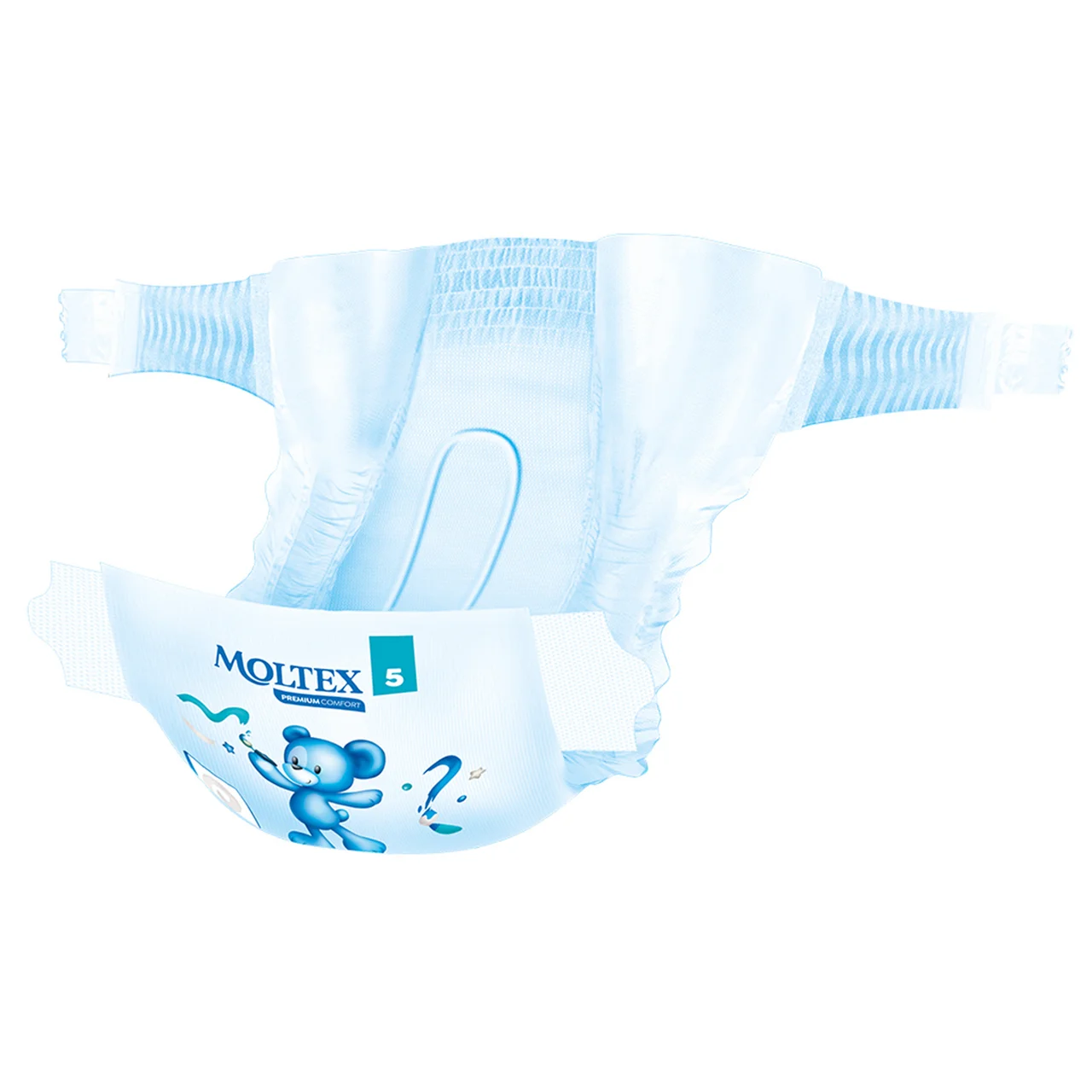 By Moltex Pañales talla 5 (13-18 kg) 44 uds.