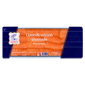 Imagen de AHUMADOS DOMINGUEZ Salmón ahumado precortado 200 g.