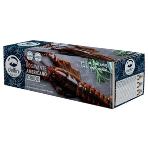 DELFÍN Bogavante amerciano crudo y ultracongelado 375 g.