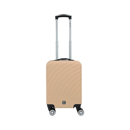 Maleta de cabina tipo trolley, 8 ruedas, 34x50x22 cm, color rosa AIRPORT ALCAMPO.