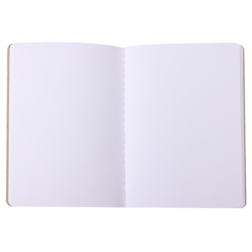 Libreta A6 Kraft Hojas en Blanco Papel 80G FSC 40H PRODUCTO ALCAMPO