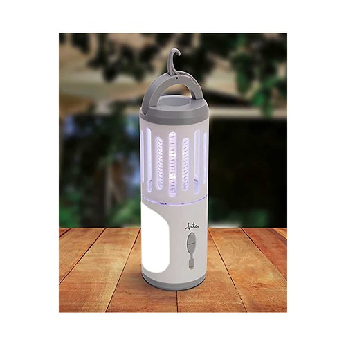 Lámpara antimosquitos recargable con linterna Led, exterior/interior, JATA MIB11.