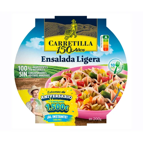 Ensalada de garbanzos 190 g.
