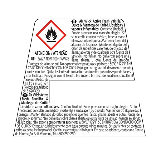 Recambio autospray vainilla y madre selva 228 ml