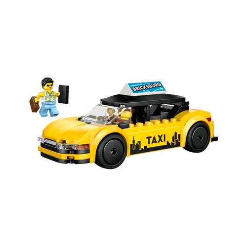 LEGO City 60487 Taxi Amarillo