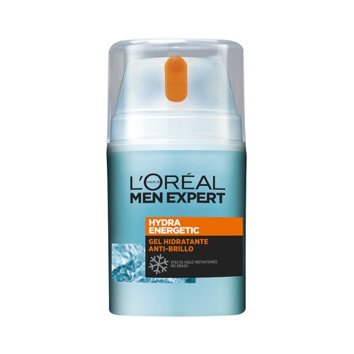 L´ORÉAL MEN EXPERT Gel hidratante anti-brillos para hombre L"ORÉAL MEN EXPERT Hydra energetic 50 ml.