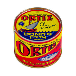 Imagen de ORTIZ Bonito del norte frito en escabeche 140 g.