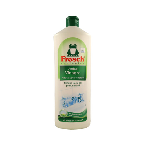 Limpiador antical líquido con vinagre FROGGY 1 l.