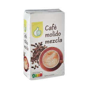 PRODUCTO ECONÓMICO ALCAMPO Café molido mezcla 250 g