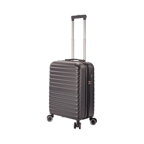 Maleta pequeña tipo Trolley 4 ruedas 50cm color negro. BENZI