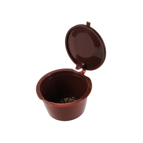 Set de 3 cápsulas de café Dolce Gusto reutilizables, fabricadas en polipropileno, COOK CONCEPT.