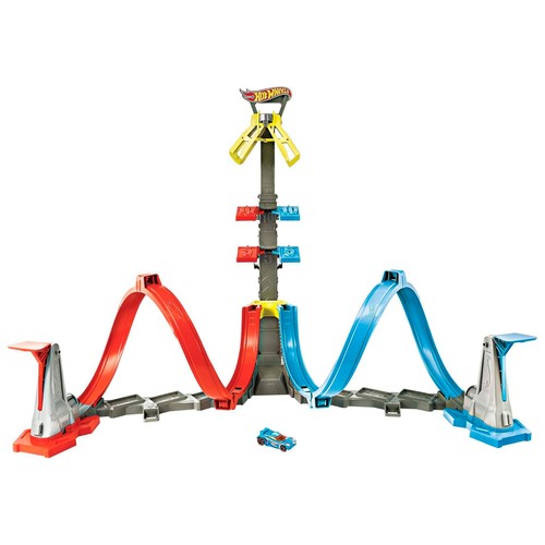HOT WHEELS Gira y Lanza, pista circuito para cohes +5 Años