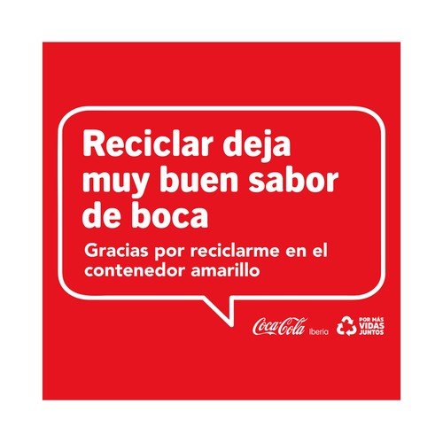 COCA COLA Original Refresco de cola mini lata 20 cl.