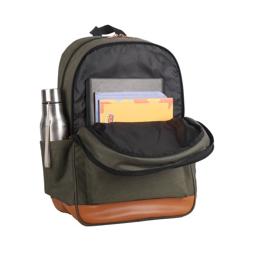 Mochila Eco Concept 3 compartimentos color verde. YOUNG'S ATTITUDE