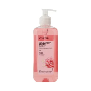COSMIA Jabón de manos líquido con aroma a rosa y jazmín 500 ml.