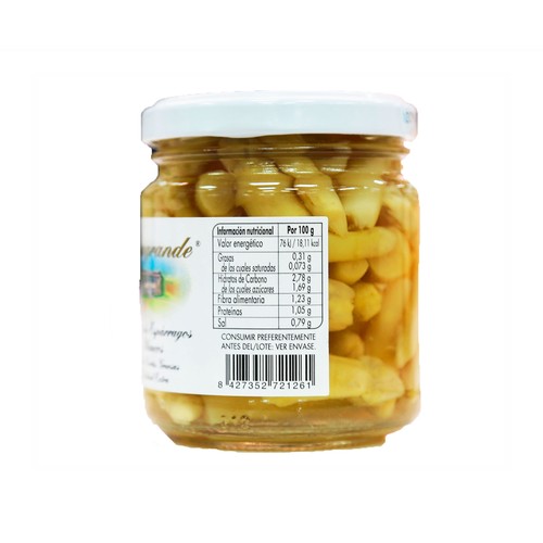 CASAGRANDE Yemas de espárrago cortas gruesas 110 g.