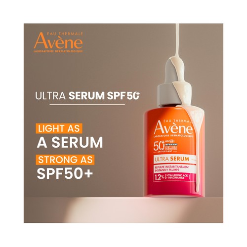 THERMALE AVÉNE Ultra sérum rellenador al instante con FPS50+ (muy alto) 30 ml.