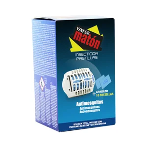 MATON Aparato Eléctrico Insecticida - 10 Pastillas.