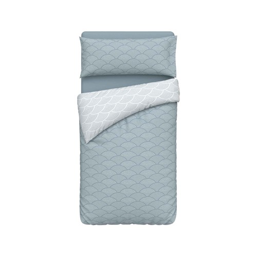 Juego de funda nórdica para cama 105cm, Polialgodón, ACTUEL.